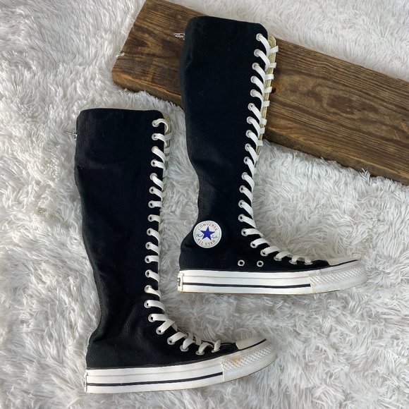 knee high chuck taylors